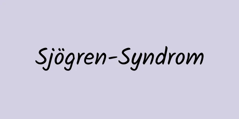 Sjögren-Syndrom