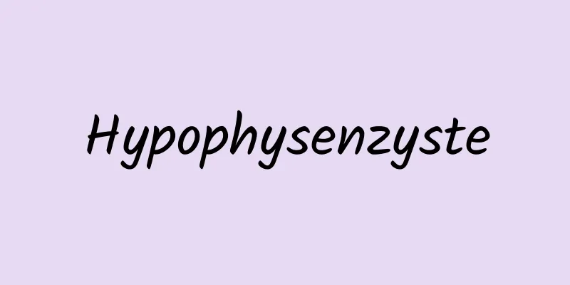 Hypophysenzyste