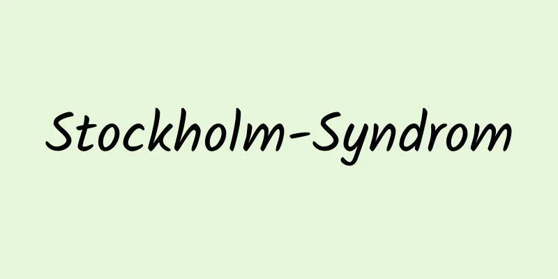 Stockholm-Syndrom