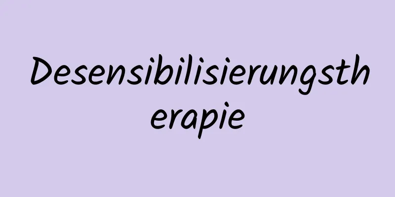 Desensibilisierungstherapie