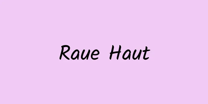 Raue Haut