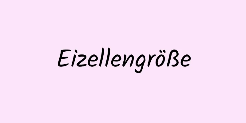 Eizellengröße