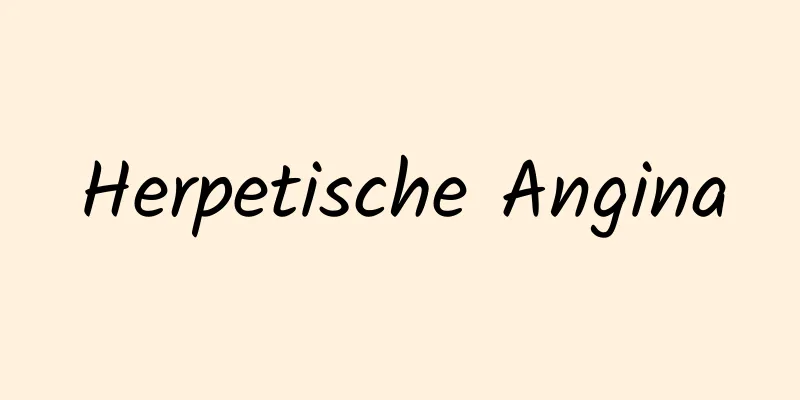 Herpetische Angina