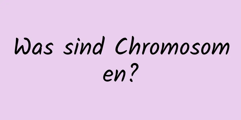 Was sind Chromosomen?