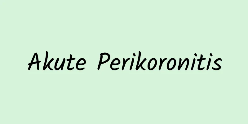 Akute Perikoronitis