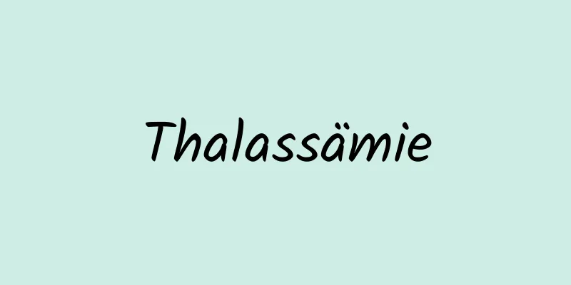 Thalassämie