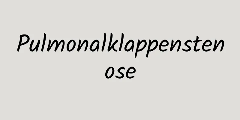 Pulmonalklappenstenose