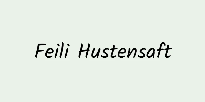 Feili Hustensaft