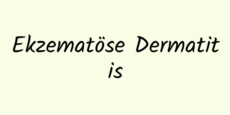 Ekzematöse Dermatitis