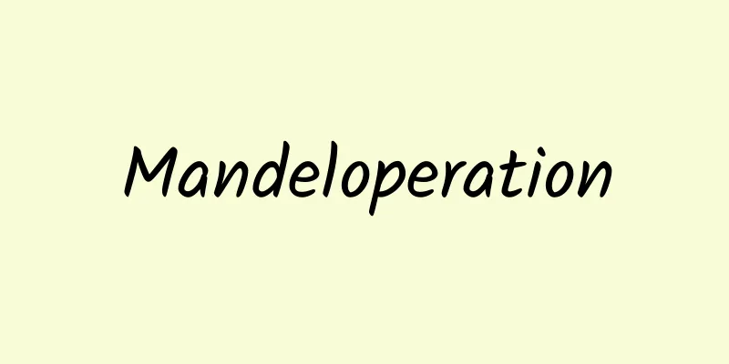 Mandeloperation