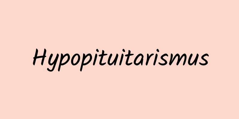 Hypopituitarismus