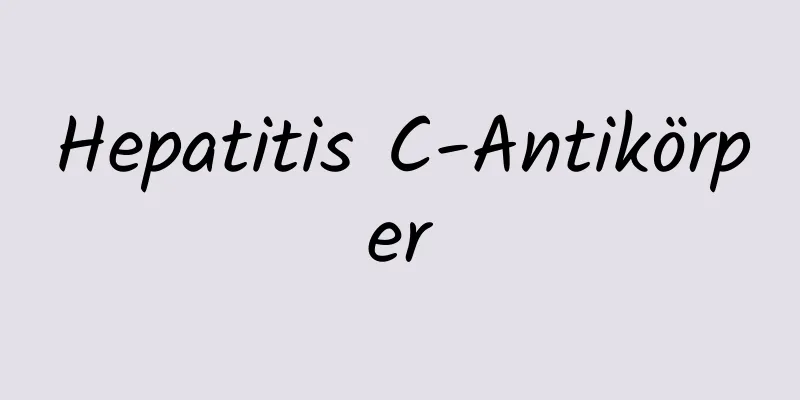 Hepatitis C-Antikörper