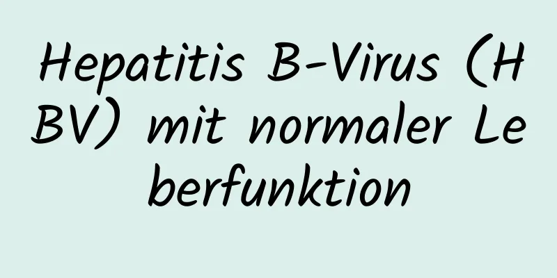 Hepatitis B-Virus (HBV) mit normaler Leberfunktion