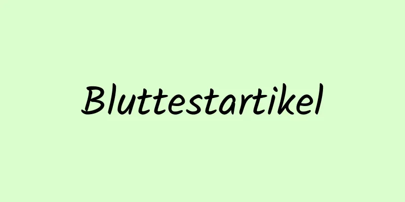 Bluttestartikel