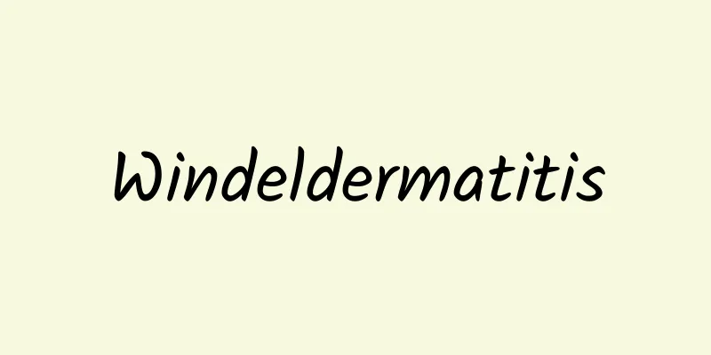 Windeldermatitis