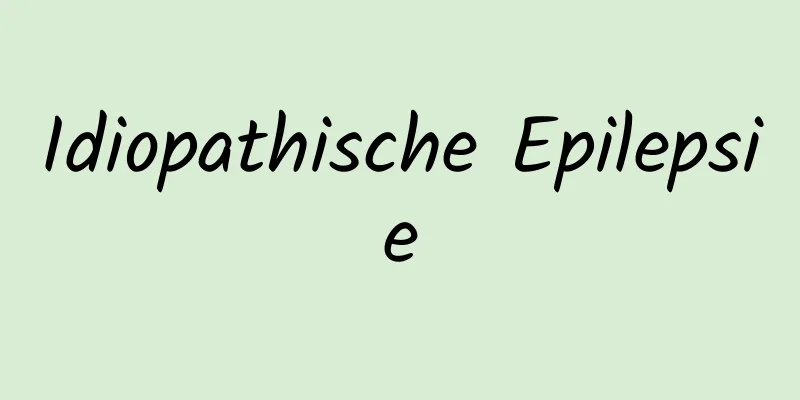 Idiopathische Epilepsie