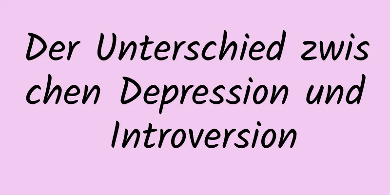 Der Unterschied zwischen Depression und Introversion