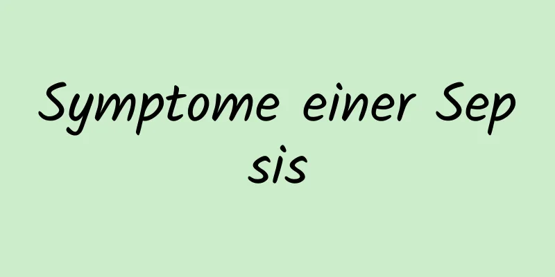 Symptome einer Sepsis