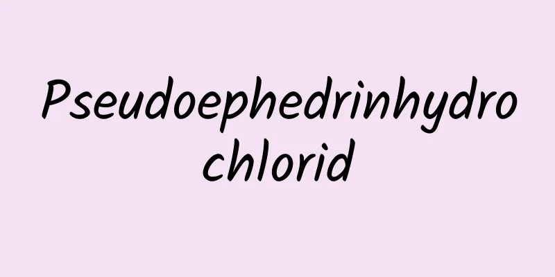 Pseudoephedrinhydrochlorid